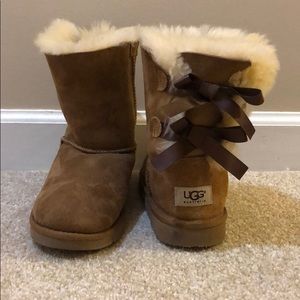 UGG boots with bows